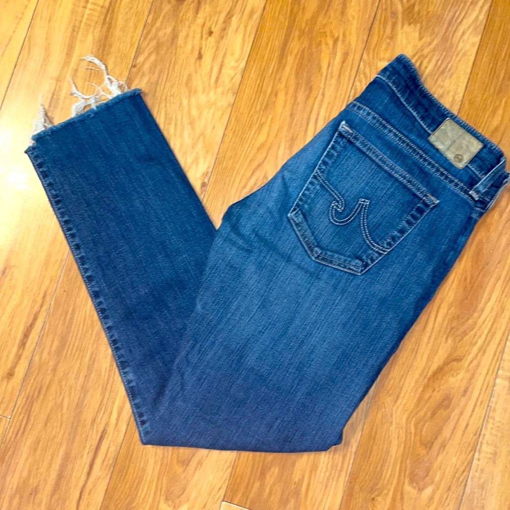 AG Relaxed Skinny Medium Wash Jeans